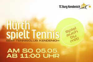 Tag der offenen Tür beim TC Burg: Hürth spielt Tennis