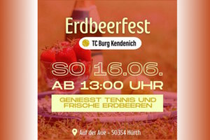 Read more about the article Auch 2024: Unser Erdbeerfest in Hürth